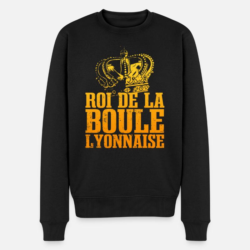 Roi De La Boule Lyonnaise - Pull Premium bio Homme - noir
