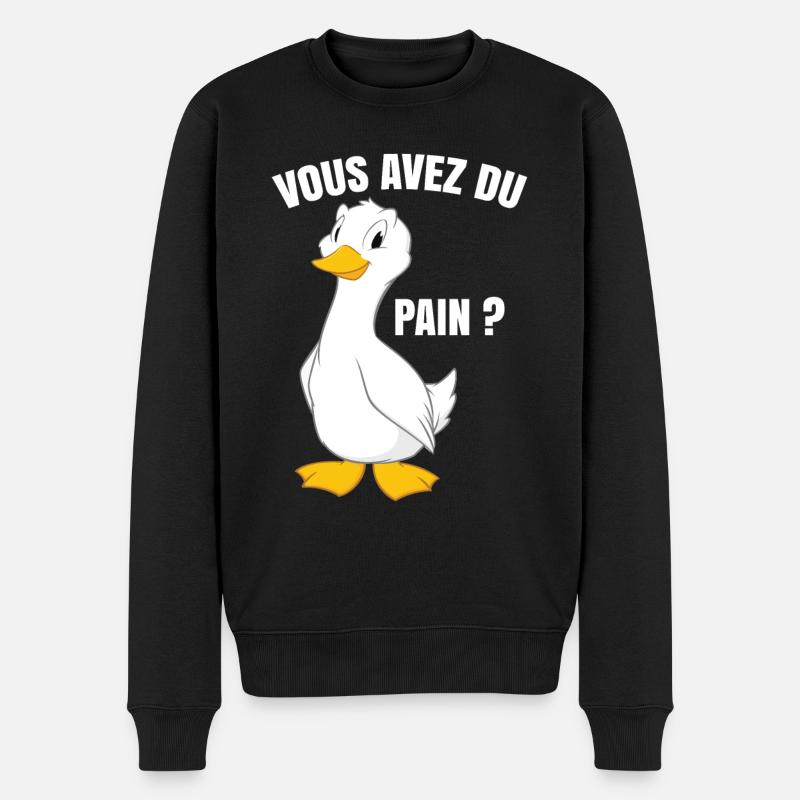 Vous Avez Du Pain? - Pull Premium bio Homme - noir