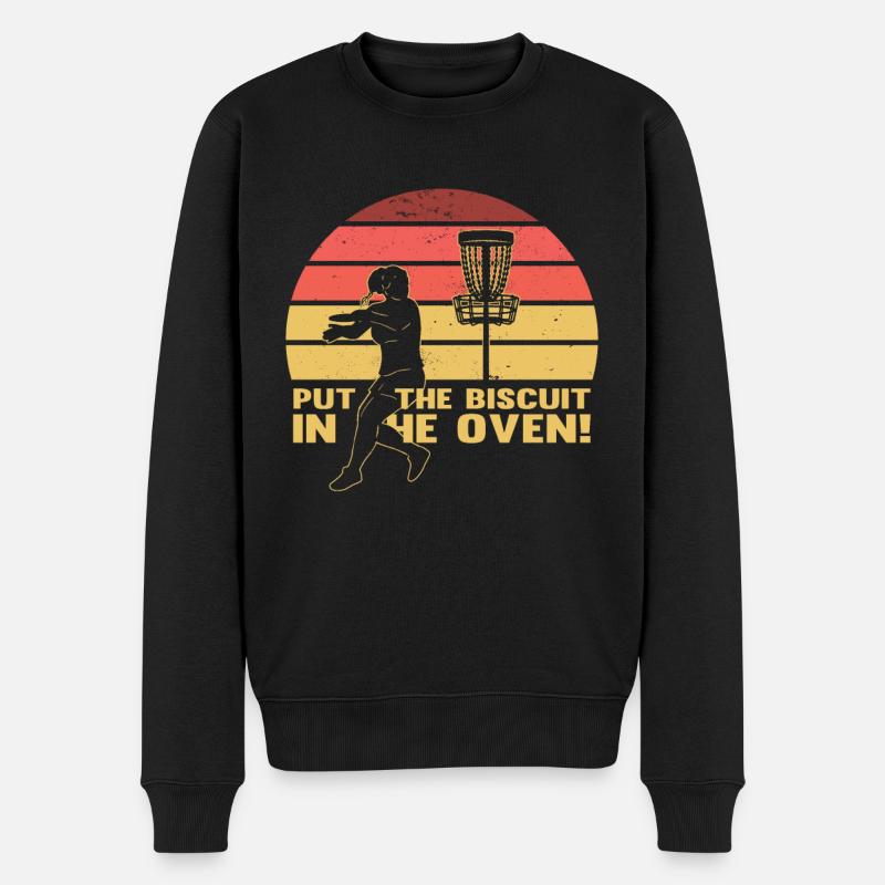 Frisbee Player | Disc Golf - Pull Premium bio Homme - noir