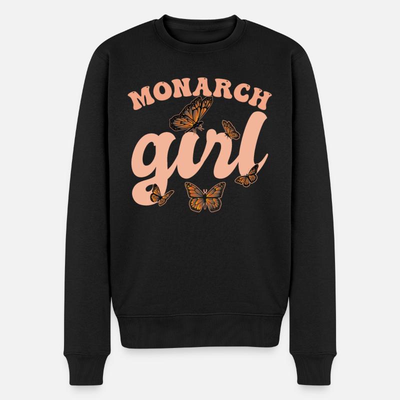 Fille monarque - Pull Premium bio Homme - noir