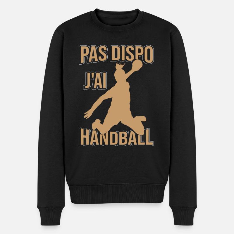 J'ai Handball - Pull Premium bio Homme - noir
