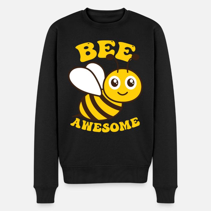 Bee Awesome - Pull Premium bio Homme - noir