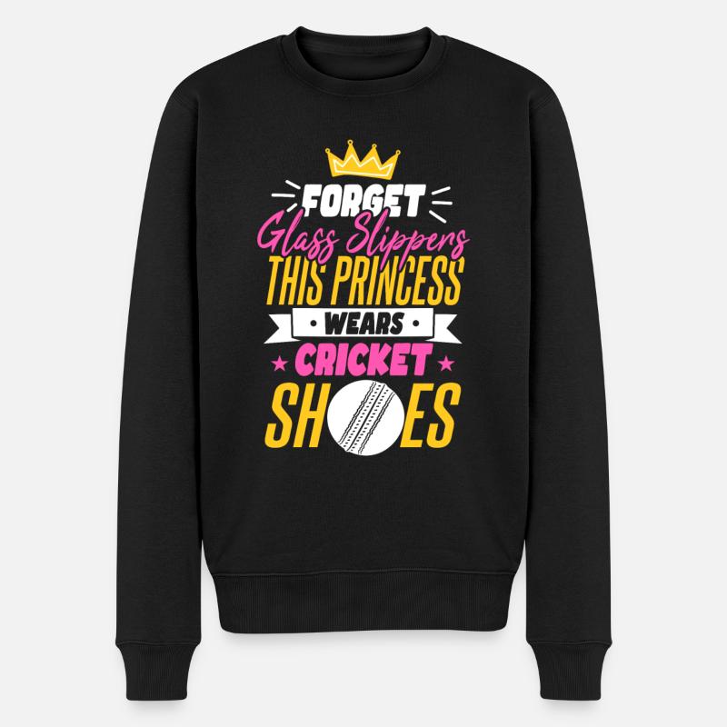 Fille de cricket - Pull Premium bio Homme - noir