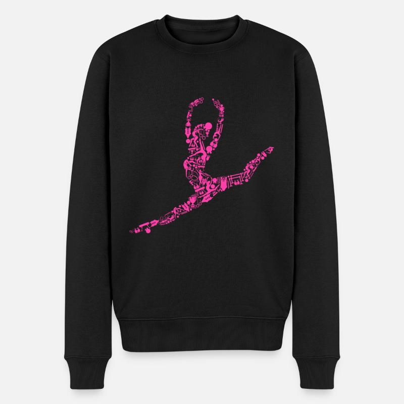 Gymnastique - Pull Premium bio Homme - noir