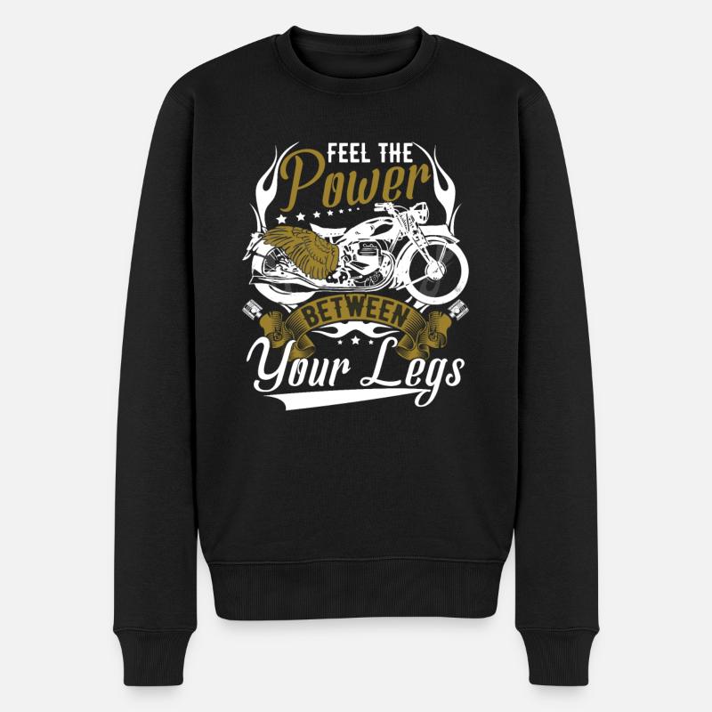 Motard Drôle - Pull Premium bio Homme - noir