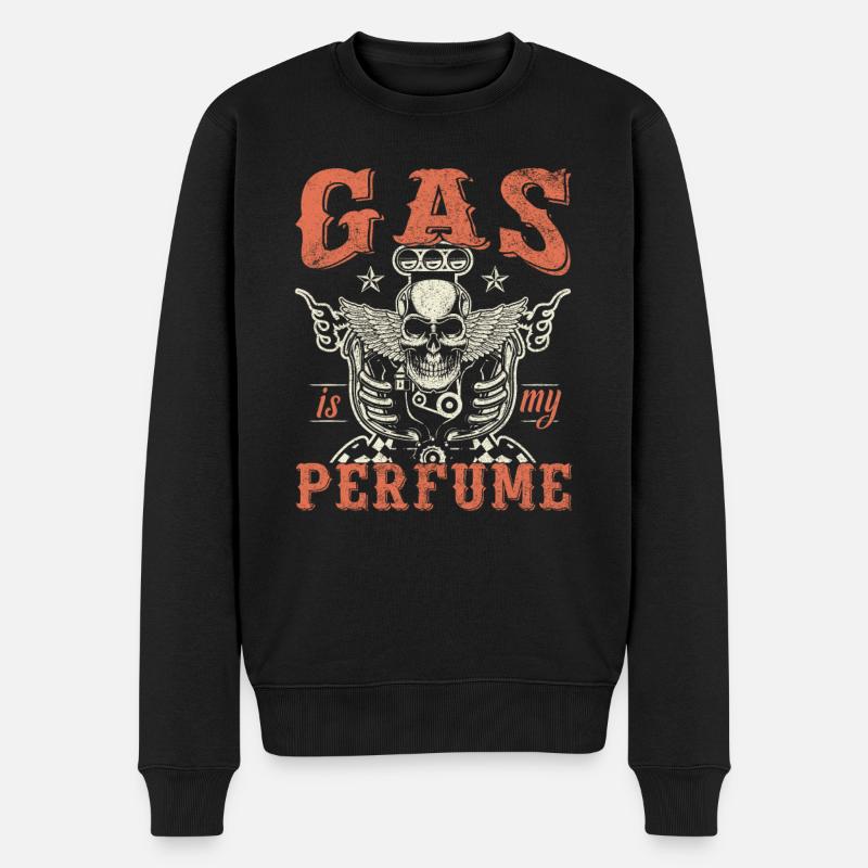 Le gaz est mon parfum - Pull Premium bio Homme - noir