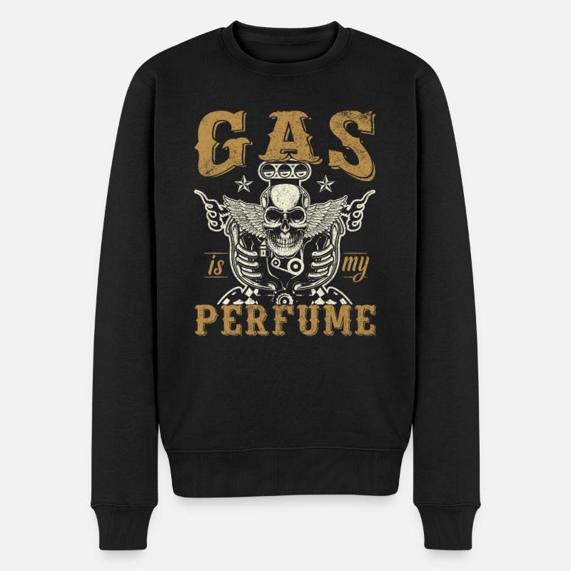 Le gaz est mon parfum - Pull Premium bio Homme - noir