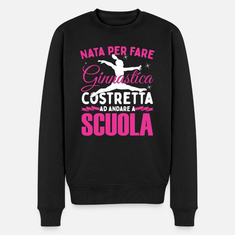Ginnastica Artistica Ginnastica Ritmica Ginnasta - Maglione ecologico premium da uomo - nero