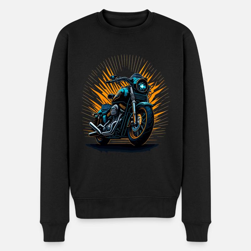 Moto classique - Pull Premium bio Homme - noir