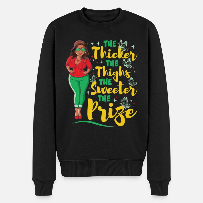 Juneteenth Femmes - Pull Premium bio Homme - noir