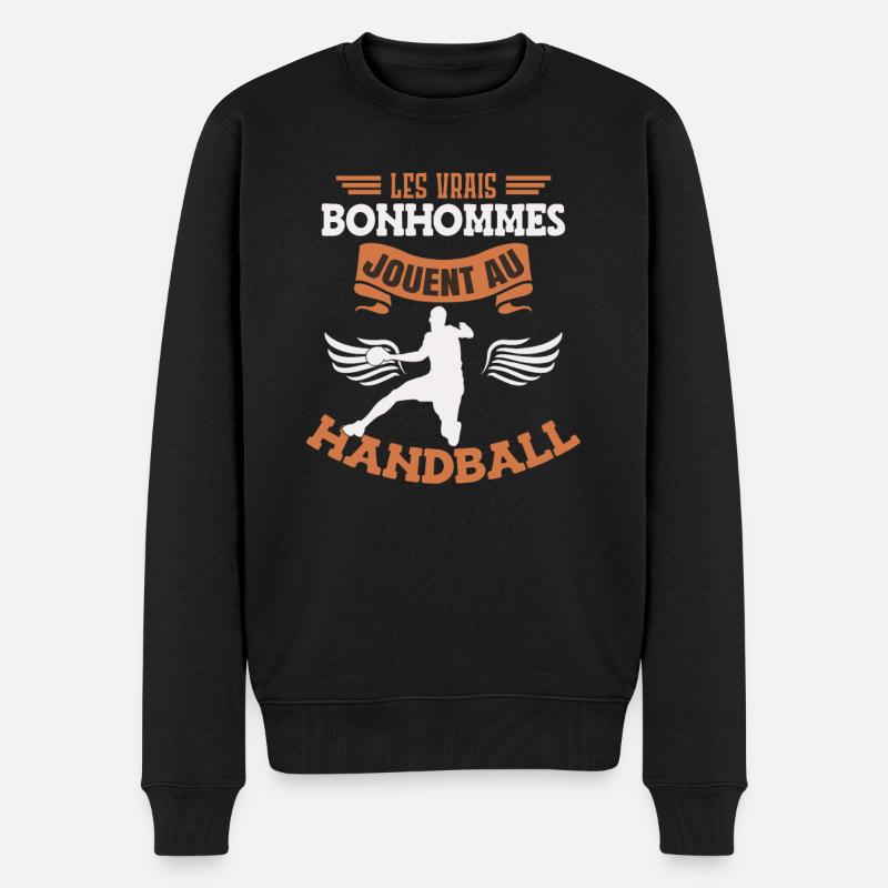 Handball Cadeau - Pull Premium bio Homme - noir