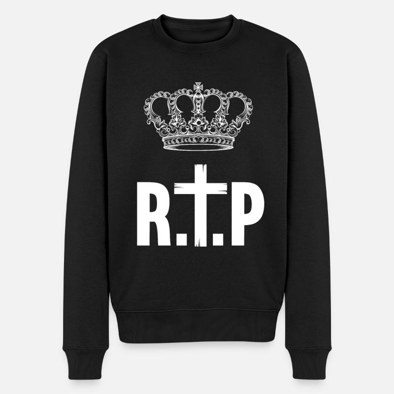 RIP Reine - Pull Premium bio Homme - noir