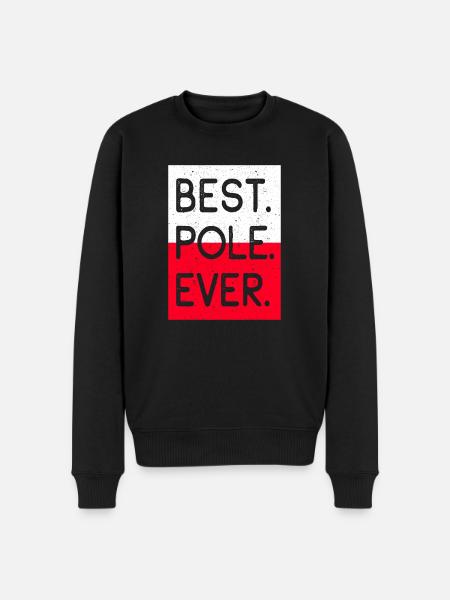 Best Pole Ever - Men's Premium Organic Jumper - black