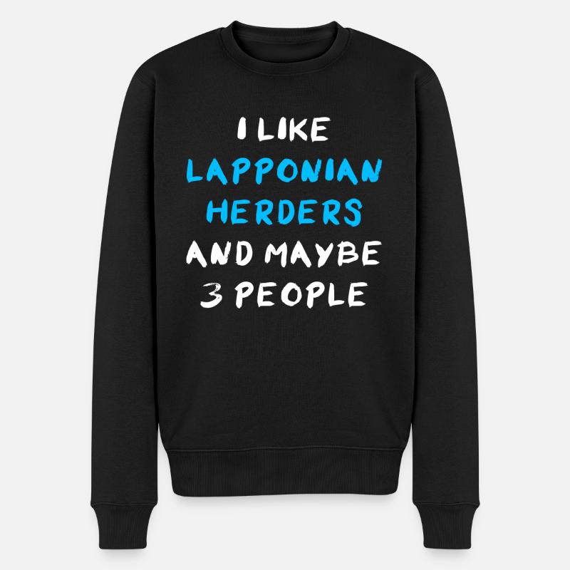 Éleveur de Poponyen - Pull Premium bio Homme - noir