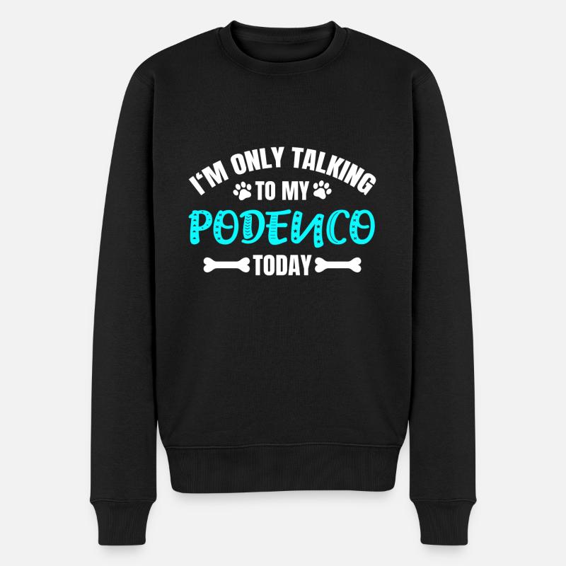 Podenco - Pull Premium bio Homme - noir