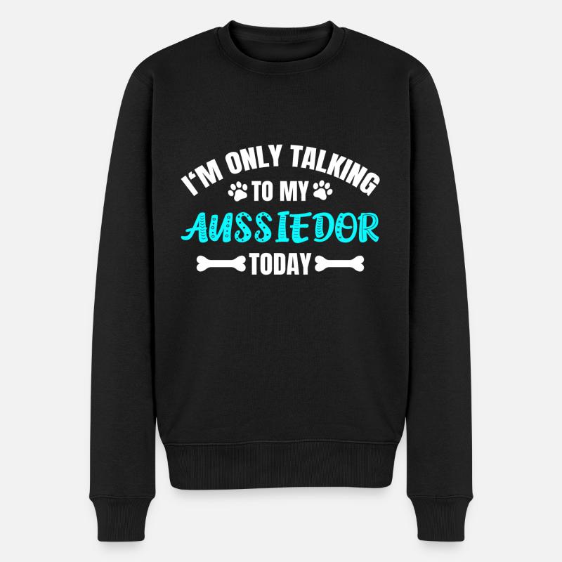 Aussiedor - Pull Premium bio Homme - noir
