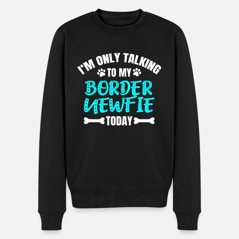 Frontière Newfie - Pull Premium bio Homme - noir