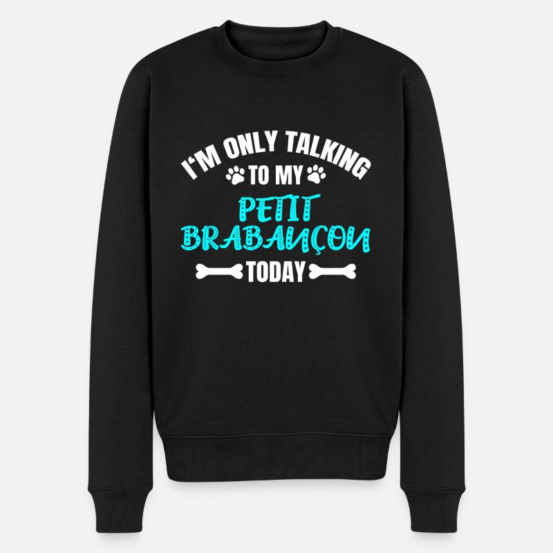 Petit Brabançon - Pull Premium bio Homme - noir