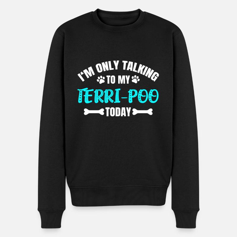 Terri-Poo - Pull Premium bio Homme - noir