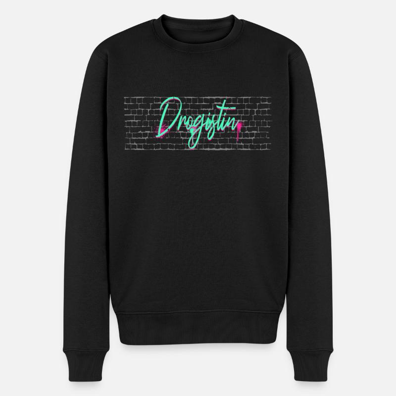Apotheker Abschluss-Geschenk Drogistin - Männer Premium Bio Pullover - Schwarz