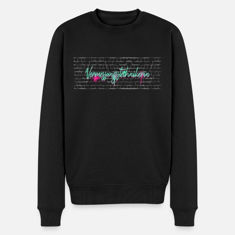 Cadeau de Graduation arpenteur - Pull Premium bio Homme - noir
