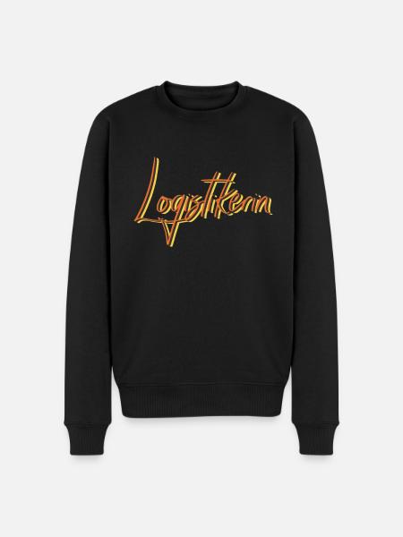 Logistics Graduation Gift Logistician - Men's Premium Organic Jumper - black