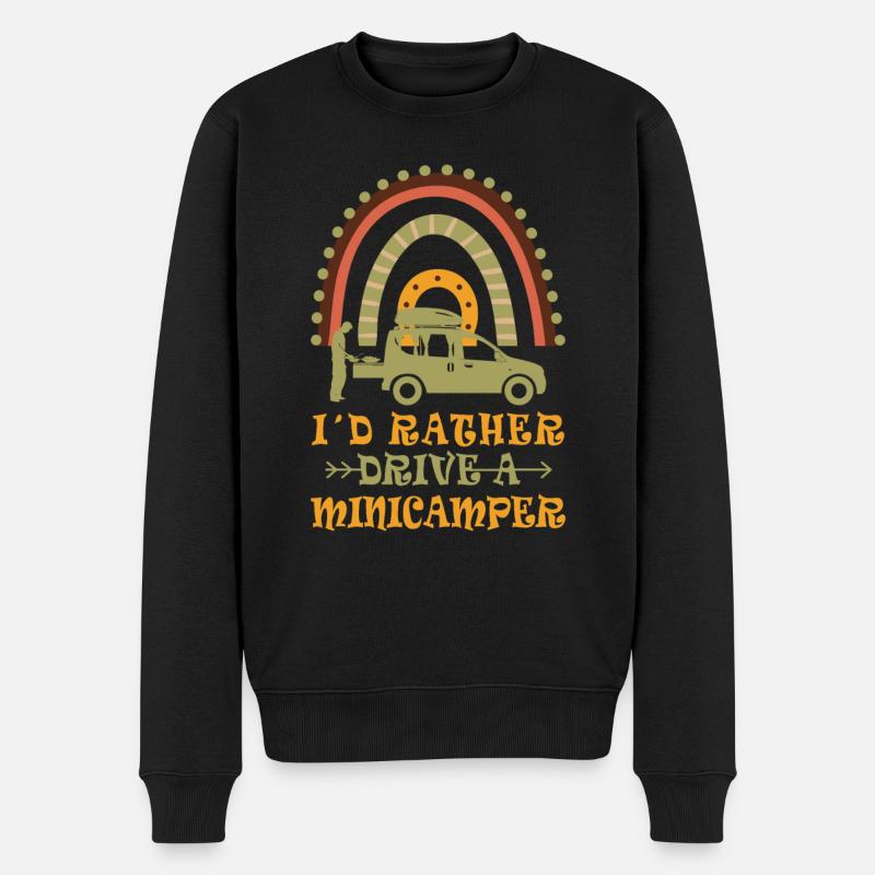 Minicamper Hobby Camping-Camper Microcamper - Pull Premium bio Homme - noir