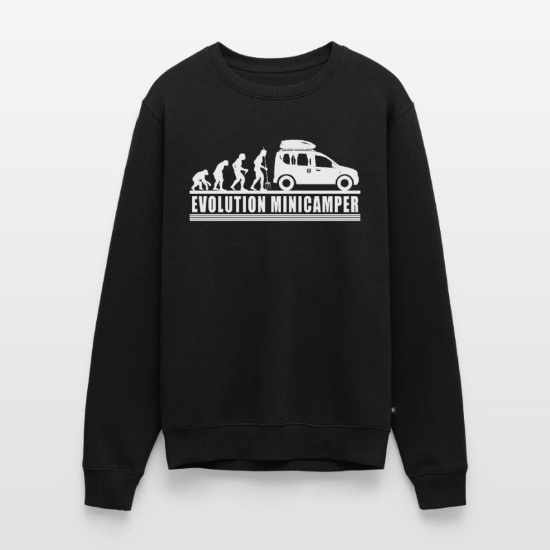 Evolution Minicamper Camping-Camper Microcamper Männer Premium Bio Pullover