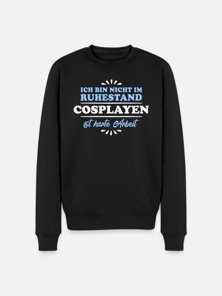 Retirement Retiree Retiree Cosplayer - Men's Premium Organic Jumper - black