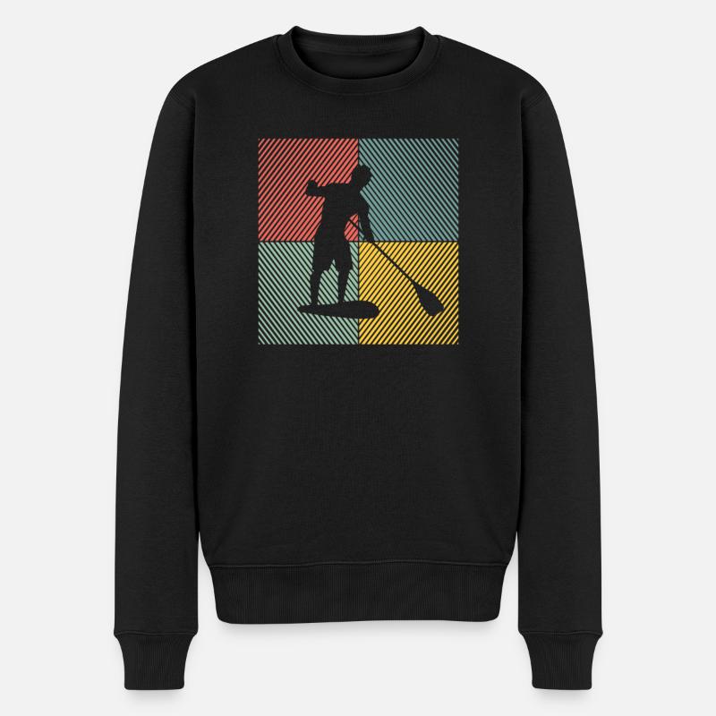 SUP paddle Stand Up Paddle paddle paddle - Pull Premium bio Homme - noir