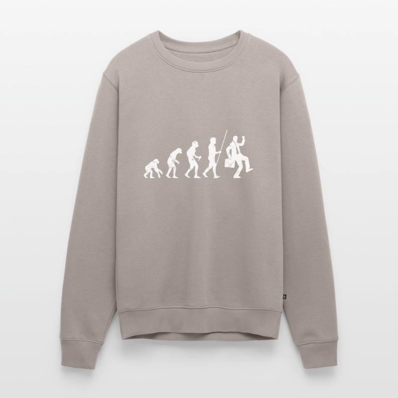 Work Evolution Work Office Clerk Men's Premium Organic Jumper
