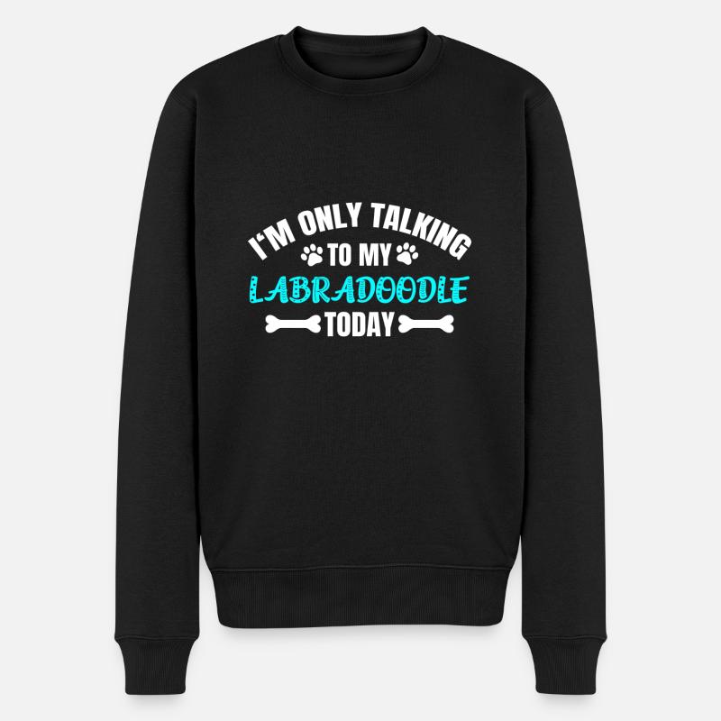 Labradoodle - Pull Premium bio Homme - noir