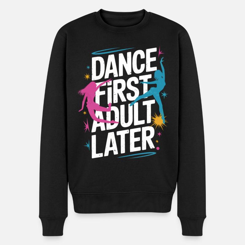 Dancing Dancers Dancing - Men's Premium Organic Jumper - black