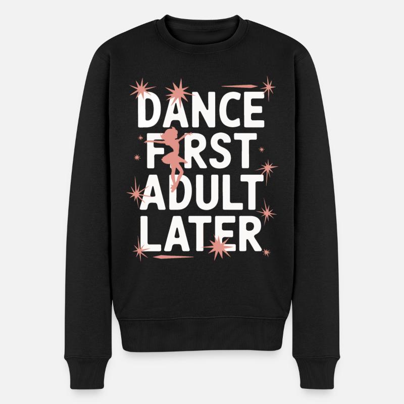Dancing Dancers Dancing - Men's Premium Organic Jumper - black