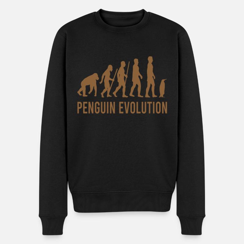 Pingouins Pôle Sud Antarctique Empereur Pingouin Pingouin Pingouin - Pull Premium bio Homme - noir