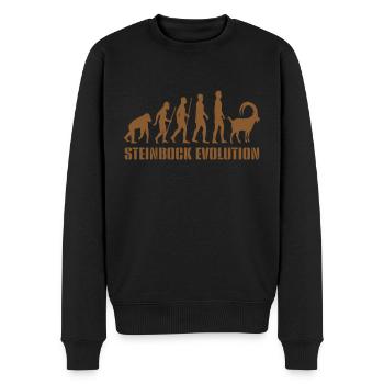 chèvre chevreau chèvre chèvre chèvre chèvre - Pull Premium bio Homme - noir - Devant - Nico (187cm)