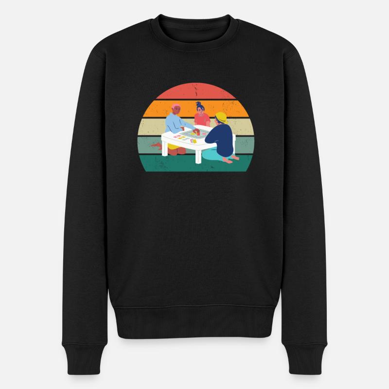 Jeux de société Jeu de société Jouer ensemble - Pull Premium bio Homme - noir