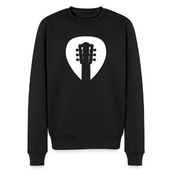 Guitariste Guitariste Guitariste Guitariste Guitare Basse - Pull Premium bio Homme - noir - Devant - Nico (187cm)