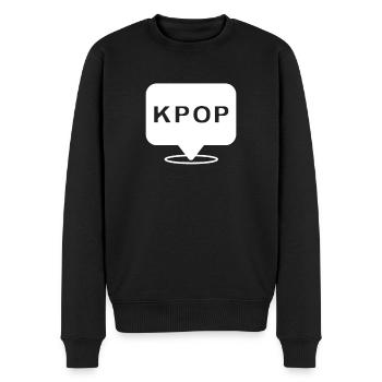 Musik Japan K-Popper K-Popperin Musiker K-Pop - Männer Premium Bio Pullover - Schwarz - Vorne - Nico (187cm)