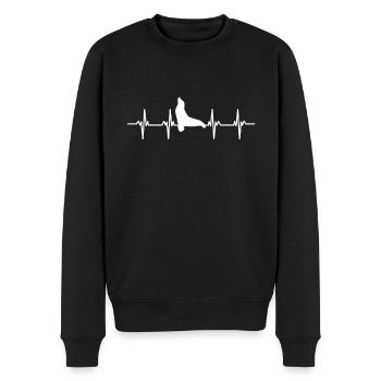 Seal Seal Seals Swimming Eared Seal Seal - Men's Premium Organic Jumper - black - Front - Nico (187cm)