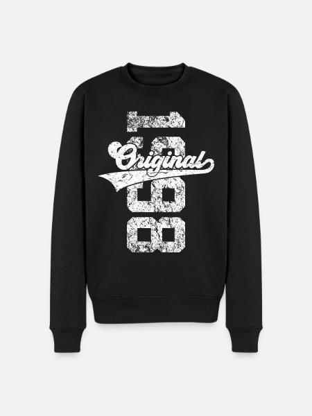 28TH BIRTHDAY ORIGINAL 1998 - Men's Premium Organic Jumper - black
