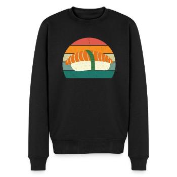 maki sushi essen roher fisch japan japanisch sushi - Männer Premium Bio Pullover - Schwarz - Vorne - Nico (187cm)