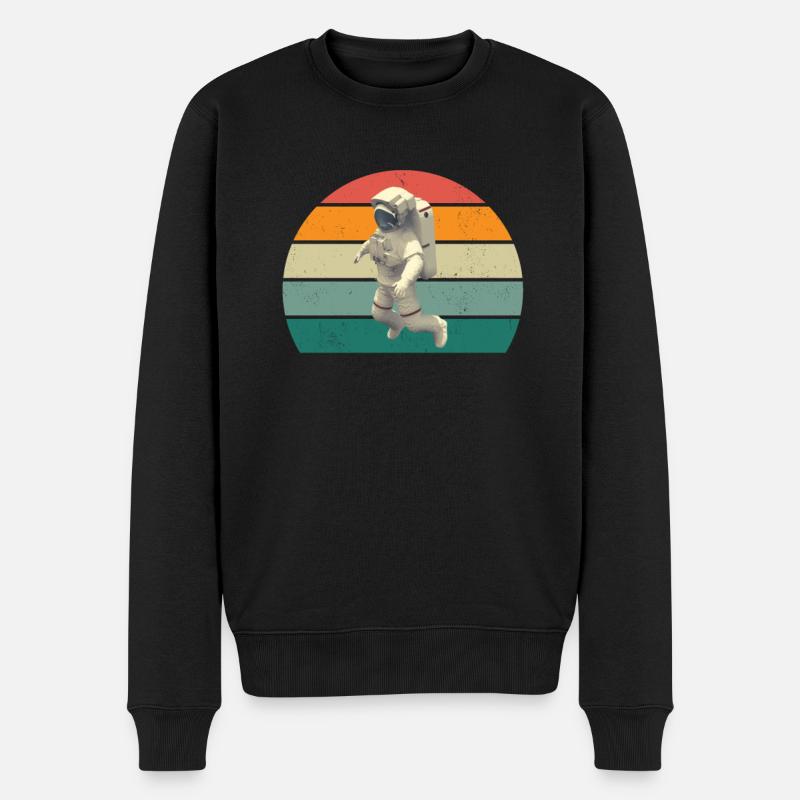 UFO Alien Space All Universe Rocket Space - Pull Premium bio Homme - noir