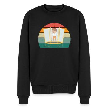 Trampoline jumper Trampoline jumper Trampoline - Men's Premium Organic Jumper - black - Front - Nico (187cm)