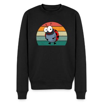 Insect crawling flies wings ants insects - Men's Premium Organic Jumper - black - Front - Nico (187cm)