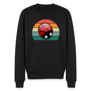 Insect crawling flies wings ants insects - Men's Premium Organic Jumper - black - Front - Nico (187cm)