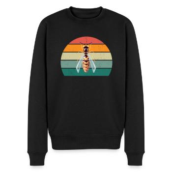 Insect, Crawling, Flying, Wings, Ants, Insects - Men's Premium Organic Jumper - black - Front - Nico (187cm)
