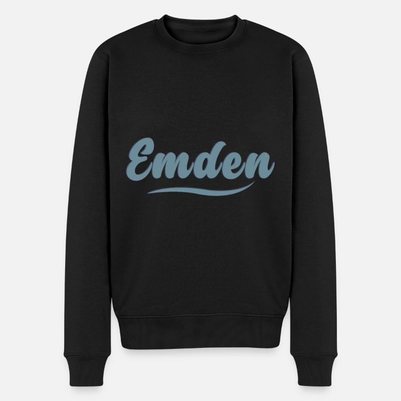Emden - Ma ville - - Accueil - Pull Premium bio Homme - noir