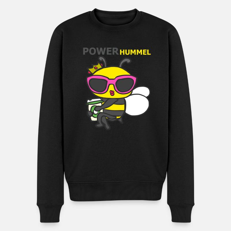 HUMMEL - Männer Premium Bio Pullover - Schwarz