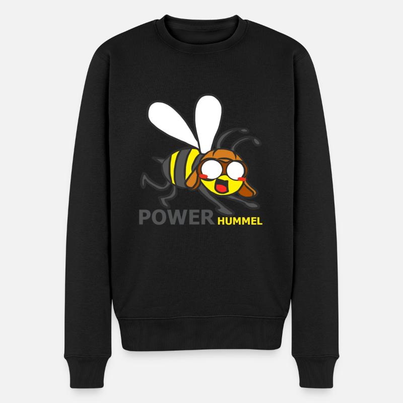HUMMEL - Männer Premium Bio Pullover - Schwarz